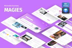 Magies - Minimalist Business Keynote Template Incl. minimal & business - Envato