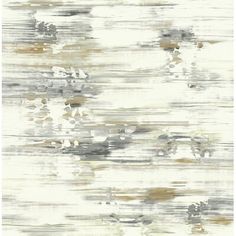 an abstract painting with white and grey colors