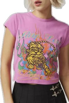 Tiger Baby, Baby Graphic Tees, Pure Love, Urban Outfitters Women, Personal Shopping, Baby Tee, Women's Tops, Infant Tees, Urban Outfitters