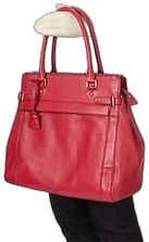 Satchel Tote, Women's Bags, Kate Spade Top Handle Bag, Rebecca Minkoff Hobo, Red Leather, Women's Bag, Banana Republic, Garnet, Zip Pockets