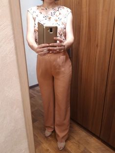 FREE SHIPPING Salmon Pink High Waist Straight Leg Pants Lyocell Women's Trousers Spring Office Lady Workear Pants JKP2042 Casual Pants With Elastic Waistband For Office, Summer Office Straight Leg Pants, Summer Straight Leg Brown Pants, Stretch Pants For Summer Workwear, Brown Straight Leg Summer Pants, Summer Brown Straight Leg Pants, Summer Stretch Wide Leg Work Pants, Casual Wide Leg Ankle-length Pants For Office, Casual Ankle-length Wide Leg Office Pants