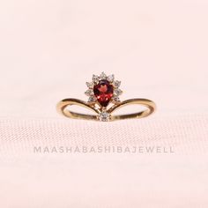 Pear Cut Natural Red Garnet Solitaire Ring, Engagement Ring, 18k Gold Vermeil Ring, Birthstone Ring, Dainty Weeding Ring, Garnet Jewelry SHOP LINK:- https://www.etsy.com/shop/MaaShabashibaJewell?ref=seller-platform-mcnav 》D E T A I L S《 Gemstone: 1) Natural Garnet 2) Natural White Topaz Gem Color: 1) Red 2) White Gem Shape: 1) Pear 2) Round Gem Category: Cut Gem Size: 4x6 mm Oval Metal: 925 Sterling Silver Purity: 925 Parts Per 1000 Setting Type: Prong Set Silver Polish: High Ring Size: All Size Yellow Gold Garnet Birthstone Ring For Wedding, Elegant Red Garnet Stackable Rings, Elegant Red Gemstone Stackable Rings, Elegant Red Stackable Promise Rings, Wedding Stackable Ruby Rings In Gold, Red Stackable Open Rings For Anniversary, Garnet Diamond Promise Ring In Yellow Gold, Yellow Gold Garnet Diamond Promise Ring, Ruby Halo Ring For Promise Occasion