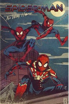 the cover to spider - man no way home