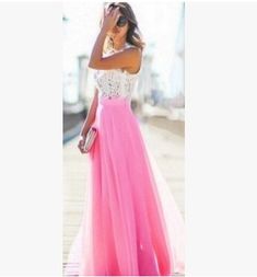 Size Bust Waist Length S 82 68 140 M 86 72 142 L 90 76 144 XL 94 80 146 XXL 98 84 148 Manual measurement may result in 1-2cm error. Due to monitors and other reasons, there may be a slight chromatic aberration. Pink Chiffon Dress For Summer Banquet, Pink Flowy Chiffon Dress For Banquet, Floor-length Chiffon Dress For Summer Banquet, Spring Chiffon Lace Dress With Lace Trim, Summer Floor-length Chiffon Dress For Banquet, Summer Banquet Floor-length Chiffon Dress, Elegant Summer Lace Chiffon Dress, Flowy Lace Dress For Party, Party Dresses With Contrast Lace In Maxi Length