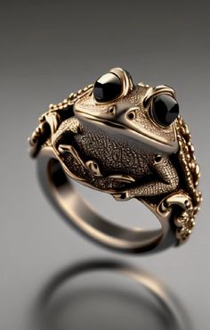 Agate Wedding Ring, Stone Ring Design, Frog Jewelry, Agate Wedding, Blood Diamond, Dream Jewelry, Gold Jewelry Fashion, Zbrush, Frogs