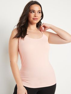 Our First Layer cami tops are fitted, fabulous, soft.  Great outfits start here ➡️ Adjustable spaghetti straps.  Scoop neck.  Soft-washed, lightweight jersey, with added stretch.  @modelsizes 5’9":S | 5'7":L | 5'10":XL @modelsizes We’ve redes Feminine Stretch Scoop Neck Camisole, Feminine Stretch Camisole With Scoop Neck, Trendy Everyday Camisole With Adjustable Straps, Elegant Tank Top With Scoop Neck And Delicate Straps, Feminine Tank Top With Adjustable Straps, Feminine Stretch Camisole With Adjustable Straps, Trendy Scoop Neck Camisole With Built-in Bra, Stretch Camisole With Scoop Neck And Straps, Stretch Camisole With Scoop Neck