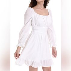 Feature: Tieback/Backless With Lantern Long Sleeve/Off The Shoulder/Mini/Short Dresses For Women. White Dress This Ruffle Mini Dress.It's Flowing Very Pretty And Accentuates Your Figure.This Women's Fit And Short Fall/Winter Elastic High Waist Dresses Have A Elegant Feminine Look! Cute And Flowy Dresses For Women: This Is An Elegant A-Line Casual Work Party Wedding Guest Dress. Women's Off The Shoulder Short Dresses Cut Perfect Match With A Hat, Heels/Wedges/Flip Flops, Nice Earrings Necklace, Elegant Mini Dress For Daytime, Elegant Puff Sleeve Mini Dress For Beach, Elegant Flowy Mini Dress For Daytime, Knee-length Ruffled Mini Dress For Daytime, Fitted Elegant Mini Dress For Daytime, Elegant Fitted Mini Dress For Daytime, Daytime Ruffled Mini Dress, Elegant Long Sleeve Mini Dress For Daytime, Long Sleeve Short Flowy Dress