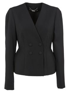 Stella Mccartney Jacket, The Countess, Fitted Blazer Jacket, Slim Fit Blazer, Slim Fit Blazers, Double Breasted Jacket, Fitted Blazer, No More