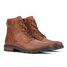 Embark on your daily adventures with unwavering confidence in our Ryan casual boots. These boots are the epitome of style, seamlessly blending rugged charm with urban flair. Crafted with meticulous attention to detail, they boast durability and sophistication in equal measure, ensuring you make a statement with every step you take. Casual Martin Boots With Goodyear Welt Construction For Fall, Casual Martin Boots With Goodyear Welt For Fall, Rugged Martin Boots For Fall Outdoor Activities, Rugged Martin Boots For Fall Outdoor, Rugged Outdoor Martin Boots For Fall, Rugged Fall Outdoor Martin Boots, Casual Lace-up Boots For Outdoor Work In Fall, Brown Lace-up Boots For Outdoor Work In Fall, Fall Leather Combat Boots For Adventure