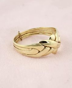 Ladies 4 Band Puzzle Ring. 14K Gold Puzzle Ring.  weight :  5 gr Puzzle Wedding Rings, Puzzle Ring, Puzzle Jewelry, Interlocking Ring, Mens Wedding Bands Tungsten, Zodiac Rings, Onyx Colour, Friendship Rings, Tungsten Wedding Bands