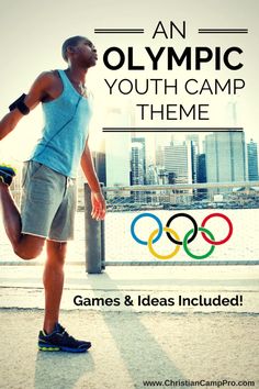 An Olympic Youth Camp Theme with Games and Ideas Included - Christian Camp Pro Vbs Olympics, Summer Camp Themes, Olympics Activities, Camp Games, Christian Camp, Summer Day Camp