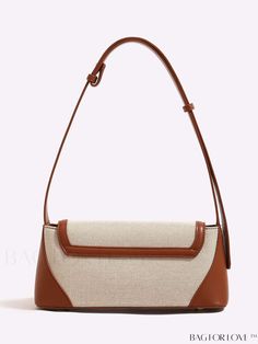 BagForLove - Stylish Two-Tone Baguette Handbag Product Description Color Brown Details Contrast Binding Type Baguette Bag Bag Size Medium Strap Type Adjustable Pattern Type Colorblock Style Fashionable Coating 100% Polyurethane Composition 10% Polyurethane Material Fabric Size Chart INCH CM Bag Length Bag Width Bag Height Handle Height 11 inch 3.5 inch 4.7 inch 11 inch Bag Length Bag Width Bag Height Handle Height 28 cm 9 cm 12 cm 28 cm Details Pictures Similar Products h2 { text-align: center; Versatile Beige Baguette Bag For Errands, Retro Rectangular Baguette Bag For Everyday Use, Retro Crossbody Baguette Bag With Large Capacity, Beige Baguette Bag For Shopping, Beige Large Capacity Crossbody Baguette Bag, Retro Baguette Bag With Adjustable Strap For Daily Use, Trendy Beige Handheld Baguette Bag, Beige Baguette Bag For Errands, Daily Use Crossbody Baguette Bag With Single Shoulder Strap