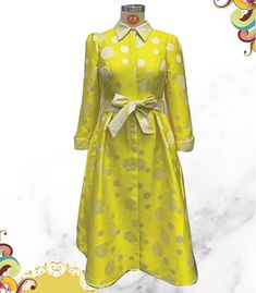 Chancele 9728 yellow maxi dress Summer Long Sleeve Polka Dot Dress, Spring A-line Polka Dot Midi Dress, Polka Dot A-line Midi Dress For Spring, Polka Dot A-line Spring Midi Dress, Polka Dot Dresses For Spring Party, Spring Polka Dot Long Sleeve Midi Dress, Spring Long Sleeve Polka Dot Midi Dress, Spring Polka Dot Midi Dress, Polka Dot Spring Midi Dress