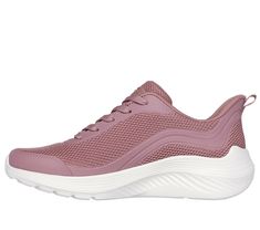 Pair up with athletic style and comfort wearing Skechers BOBS Sport Squad Waves - Still Wading. This vegan fashion lace-up features a mesh and synthetic upper with a cushioned Skechers Memory Foam insole. BOBS from Skechers is committed to saving the lives of pets in need. | Skechers Women's BOBS Sport Squad Waves - Still Wading Sneaker | Medium Width | Skechers Memory Foam cushioned comfort insole | Crafted with 100% vegan materials | Lace-up mesh and synthetic upper | Contoured shock-absorbing Comfortable Mesh Running Shoes For Jogging, Comfortable Mesh Running Shoes For Sports, Comfortable Nylon Sneakers For Sports, Spring Sports Mesh Running Shoes, Mesh Sneakers For Athleisure, Comfortable Mesh Sneakers For Athleisure, Spring Sports Running Shoes In Nylon, Athleisure Stretch Sneakers With Synthetic Material, Athleisure Stretch Sneakers In Synthetic Material