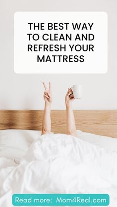 Learn the best methods to clean and deodorize your mattress. A fresh, clean bed can improve your sleep quality and overall health. Our tips ensure a deep clean with minimal effort. Find one more cleaning tip following the link. Bed Cleaner Mattress, Deodorize Mattress, Homemade Mattress, Clean Your Mattress, Clean Mattress, Diy Mattress, Clean Bed, Clean Lifestyle, Natural Colon Cleanse