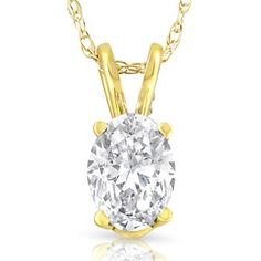 This women's solitaire pendant features one oval brilliant cut genuine EX3 lab grown diamond.  The diamond is prong set in solid 14k yellow gold high polished four prong mounting.  An 18" 14k yellow gold lock chain is included. certificate is included. Metal : 14k Yellow Gold Purity : 14k Color : Clarity : Diamond Information : Lab Grown Diamond Luxury Yellow Gold Solitaire Necklace With Lab Grown Diamond, Luxury Lab-grown Diamond Solitaire Necklace For Women, Lab Grown Diamond Solitaire Pendant Necklace, Yellow Gold Solitaire Necklace With Single Cut Lab-grown Diamonds, Vvs Clarity Solitaire Pendant Necklace With Lab-grown Diamond, Solitaire Pendant, Oval Diamond, Gold Pendant Necklace, Gold Pendant