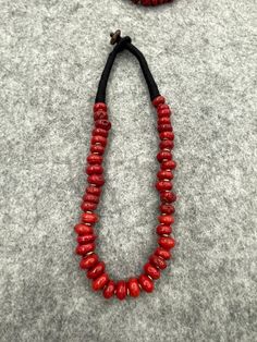 Tibetan Nepalese jewelry Handmade palace women's colored glaze red retro exaggerated large necklace in national style Red Coral Pendant Necklace, Traditional Red Coral Beaded Necklace, Traditional Red Choker With Large Beads, Red Traditional Choker With Large Beads, Bohemian Hand-strung Red Coral Necklaces, Red Pendant Necklace With Colorful Beads, Adjustable Red Coral Necklace With Large Beads, Traditional Adjustable Red Coral Jewelry, Red Hand-strung Festival Jewelry