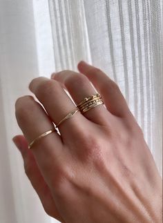 This 14k Ridge Ring is a unique addition to any jewelry box. Carefully carved ridges create a subtle bamboo effect. 14k Solid Gold Width is approximately 1.2mm Each ridge is hand filed into the ring, placement of each may vary slightly Half sizes are available. Simply leave a note with your size during checkout *14k Gold rings are made to order. Please allow an extra 3-4 business days for production.* Minimalist Hammered 14k Gold Stackable Rings, 14k Gold Hammered Stackable Promise Rings, Dainty Open Band Rings With Diamond Cut, Dainty Hammered Yellow Gold Rings, Dainty Diamond Cut Open Band Rings, Classic 14k Gold Hammered Stackable Rings, Classic Hammered 14k Gold Stackable Rings, Classic 14k Gold Stackable Hammered Rings, Delicate Hammered Yellow Gold Ring