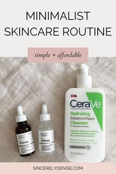 Basic Skin Routine, Easiest Skin Care Routine, Affordable Face Routine, Simple Effective Skin Care Routine, Minimalist Face Care Routine, Skincare Routine Minimalist, Simple Clean Skincare Routine, Simple Acne Skincare Routine, Simple Face Care Routine