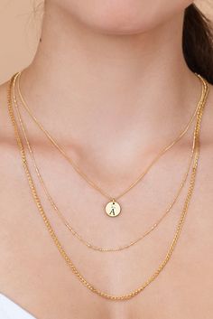 "A Delicate basic knitted necklace, The classic choice to create a layered look. Made of high-quality 24K gold or silver plated brass base, according to your choice. Dimensions: Total length: 59.5 cm / 23.4\" Want to see more Necklaces? click https://www.etsy.com/your/shops/ShlomitOfir/tools/listings/section:5793691 All images are property of Shlomit Ofir Jewelry Design." Classic Gold Layered Necklace With Clavicle Chain, Dainty Gold-tone Round Chain Necklace, Gold Chain Necklace With Initial Pendant For Everyday, Minimalist Multi-strand Yellow Gold Necklace, Classic Gold Multi-strand Necklace, Gold Initial Pendant Chain Necklace For Layering, Gold Initial Pendant Necklace For Layering, Minimalist Multi-strand Gold Chain Necklace, Minimalist Round Chain Necklace For Layering