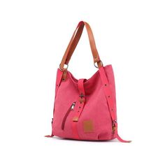 The High-Quality Multifunction Women Backpack for Travel and Hang out is just the bag you have been looking for those trips and treks. This lovely bag comes with spacious space to keep your things comfortably. You can use it as a backpack or even turn it into a handbag, isn’t that great? It is available in 5 different shades: blue, pink, khaki, black, and coffee. This would be a great piece to complement that chic and casual look of yours. So hurry up and get this bag real soon! Shape: Casual To Canvas Shoulder Bag With Anti-theft Pocket For Travel, Multifunctional Anti-theft Shoulder Bag For Outdoor Activities, Large Capacity Rectangular Canvas Bag For Outdoors, Large Capacity Rectangular Canvas Bag For Outdoor Activities, Multifunctional Large Capacity Shoulder Bag For Outdoor Activities, Versatile Shoulder Bag For Outdoor Activities With Large Capacity, Versatile Large Capacity Shoulder Bag For Outdoor Activities, Versatile Large Capacity Shoulder Bag For Outdoor, Casual Anti-theft Shoulder Bag For Outdoor Activities