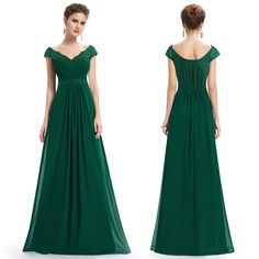 Formal Evening Dress Wedding Party Gowns Plus Size Chiffon A-line Bridesmaid Dress For Banquet, Green A-line Wedding Dress, Chiffon Bridesmaid Dress For Banquet, Ball Gown Wedding Dress With Sweep Train For Banquet, Green Mother Of The Bride Dress For Banquet, Full Length Chiffon Party Dress, Formal Full Length Chiffon Dress, Full-length Chiffon Party Dress, Chiffon A-line Bridesmaid Evening Dress