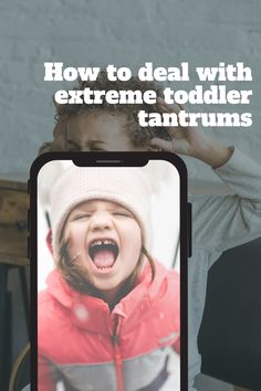 How to deal with extreme toddler tantrums No Tv, Parenting Techniques