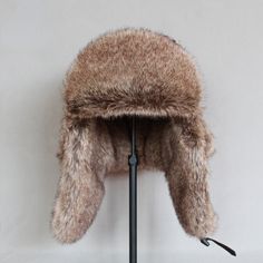 Trapper Hat Men, Russian Ushanka, Fur Trapper, Fur Trapper Hat, Winter Fur Hat, Russian Hat, Trapper Hat, Trapper Hats, Hat Men