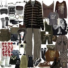 Grunge Fits, Western Outfits Men, Grunge Clothing, Mode Design, Swaggy Outfits, Grunge Style, Really Cute Outfits, Clothes And Accessories, Dream Clothes