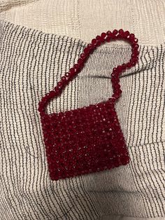 Silver Beaded Bag, Red Embellished Clutch Shoulder Bag, Red Beaded Evening Bag, Red Beaded Clutch Evening Bag, Elegant Red Beaded Bag, Elegant Red Beaded Clutch, Elegant Red Beaded Shoulder Bag, Red Beaded Clutch For Party, Red Beaded Evening Bag For Party