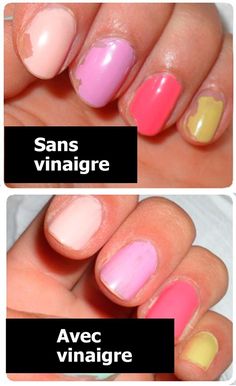 Des astuces simples pour des ongles parfaits! No Chip Manicure, Nail Polish Hacks, Manicure Gel, Nail Care Tips, Nail Health, Manicures Designs, Glitter Nail, Manicure At Home, Body Makeup