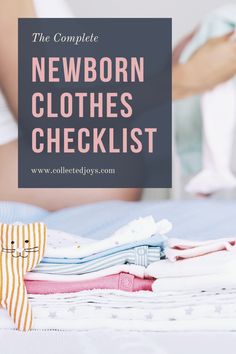 Newborn Clothes Checklist Baby Items List, Winter Newborn, Newborn Clothing