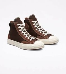 CONVERSE CHUCK TAYLOR 70 HI "FINAL CLUB"MEN'S SZ 13 / 173196C (DARK ROOT EGRET). Shipped with USPS Priority Mail,UPS or FEDEX Converse Chuck Taylor 70, Chuck Taylor 70, Run Star Hike, Converse Run Star Hike, Workwear Vintage, Converse Run Star, Men Suede, Dark Roots, Modern Shoes