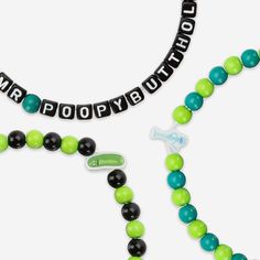 Step up your fan fashion sense with this Pickle Rick & Mr. Poopybutthole Rick and Morty 3 Pack Beaded Friendship Bracelet. These matching friendship bracelets have an all-over design and thematic displays, which makes them the perfect way to show your support for Rick and Morty and show off your unique sense of style. Every bead bracelet design is the perfect addition to your outfit, whether you’re out and about, watching TV at home, or just hanging out with friends. With thematic word displays Matching Bracelets For Best Friends, Mr Poopybutthole, Matching Friendship Bracelets, Pickle Rick, Friendship Bracelets With Beads, Fan Fashion, Beads Bracelet Design, Bracelet Design, Rick And Morty