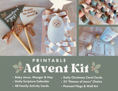 the printable adventure kit includes several items for children to make and play in their own home