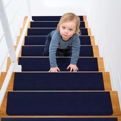 PRICES MAY VARY. 👍𝗦𝗔𝗙𝗘𝗧𝗬&𝗦𝗘𝗖𝗨𝗥𝗜𝗧𝗬: Our stair treads are the perfect non-slip solution for you. Stair treads anti-slip surface with double stripes bump design, safe and anti-slip. The non-slip bottom provides a strong grip so you can go up and down freely. Your family and your pets won't have to worry about stepping on the stairs anymore. 👍𝗣𝗥𝗘𝗠𝗜𝗨𝗠 𝗤𝗨𝗔𝗟𝗜𝗧𝗬: CELION anti-slip stair tape is made of 100% polyester fibers, odorless and non-toxic, wear-resistant surface, an Carpet Treads, Rugs Slipping, Carpet Stair Treads, Stair Mats, Wooden Steps, Wood Stairs, Dorm Essentials, Carpet Stairs, Stair Runner