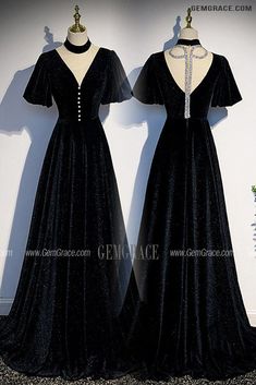 10% off now|Free shipping world-wide. Elegant Long Black Velvet Vneck Evening Dress with Sleeves at GemGrace. Click to learn our pro custom-made service for wedding dress, formal dress. View #EveningDresses for more ideas. Formal Dress With Sleeves, Evening Dress With Sleeves, Velvet Formal Dress, Dresses Elegant Long, Growth Motivation, Gorgeous Prom Dresses, Formal Dresses With Sleeves, Evening Dresses With Sleeves, Dress With Sleeves