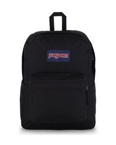 JanSport Superbreak Plus Backpack Jansport Bookbag, School Backpacks Jansport, Black Backpacks, School Backpack With Logo For Back To School, Back To School Logo Backpack, Back To School Backpack With Logo, Backpacks Jansport, Backpack Jansport, Jansport Bag