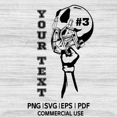 a black and white drawing of a person holding a football helmet with the number 3 on it