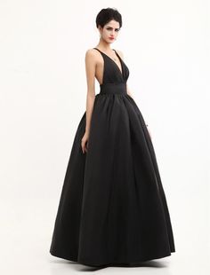 Fabric Taffeta Embellishment Pleated Hemline/Train Floor-Length Silhouette A-Line Neckline V-neck Sleeve Length Sleeveless Fully Lined Yes Built-in Bra Yes Occasion Formal Evening Weight 2.00kg Black V-neck Gown For Banquet, Sleeveless Satin V-neck Dress For Evening, Black Sleeveless Satin Dress For Wedding, Sleeveless Black Satin Dress For Wedding, Satin V-neck Evening Dress With Pleated Bodice, Black Sleeveless Satin Prom Dress, Fitted Taffeta V-neck Dress, Satin Finish V-neck Gown For Evening, Black Satin Finish Gown For Gala