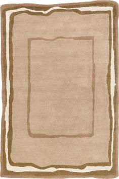 an area rug with a square in the middle and a rectangle on the bottom