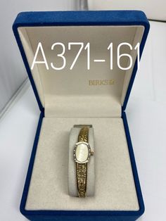 "Vintages Birks 14Kt Gold and Diamond Quartz Watch on 14Kt Gold Bracelet. This watch has been professionally appraised in 2015 for $3000.00 and that written appraisal will accompany the watch when sold. Since I am not an expert regarding this item, I have relied on the expertise of the certified professional appraisal. The following details about this Birks Gold Watch are from a Certified Gemmologist-Certified Goldsmith appraisal: \" One ladies BIRKS Wristwatch WATCH DETAILS Model: Has no model Types Of Crystals, Diamond Quartz, Vintage Box, Champagne Diamond, 14kt Gold, Quartz Watch, Gold Watch, Collectable Items, Wrist Watch