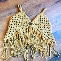 An adorable child boho vest to spice up any outfit. Bohemian Brown Crop Top, Bohemian Sleeveless Tank Top For Festival, Bohemian Sleeveless Festival Tank Top, Bohemian Crochet Top For Music Festival, Bohemian Fringe Tank Top For Vacation, Bohemian Crop Top For Fall Festivals, Fall Festival Bohemian Crop Top, Bohemian Crochet Fringe Top For Festival, Bohemian Crochet Top With Fringe For Festivals