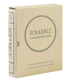 a book with the title scramble a crossword game