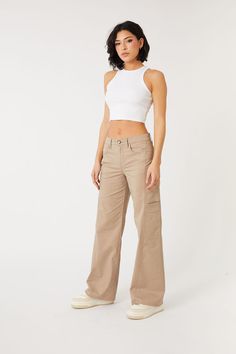 Our Cass cargo pants combine a mid-rise fit with a slightly fitted top and a wide leg that provides both style and comfort. Seam details and welt cargo pockets add a subtle touch to their design. Made from lightweight stretch cotton poplin, they have a soft, peachy feel for comfort. Fitted Wide Leg Pants With Cargo Pockets, Mid-rise Cotton Parachute Pants With Multiple Pockets, Cotton Mid-rise Parachute Pants With Multiple Pockets, Mid-rise Cotton Cargo Parachute Pants, Versatile Fitted Cargo Pants With Hip Pockets, Fitted Versatile Cargo Pants With Hip Pockets, Mid-rise Cotton Pants With Multiple Pockets, Fitted Wide Leg Pants With Flap Pockets, Fitted Wide-leg Pants With Flap Pockets