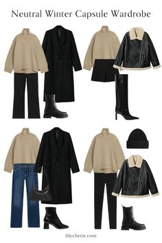 Winter Capsule Wardrobe 2022, Capsule Wardrobe 2022, Chic Capsule Wardrobe, Minimalist Moda, Capsule Wardrobe Casual, Capsule Wardrobe Basics, Cosy Outfit, Winter Wardrobe Essentials, Capsule Wardrobe Outfits