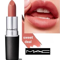 Mac Retro Matte Lipstick Color: Sweet Deal Size: .10 Oz New In Box 100% Authentic **Currently 6 Available - Price Is For Each. Mac Liquid Lipstick, Mac Makeup Lipstick, Mac Lipstick Collection, Mac Lipgloss, Mac Retro Matte Lipstick, Matte Lipstick Colors, Mac Retro Matte, Mac Lips, Makeup Mac