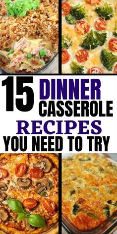 Want to make dinner casserole recipes? Don't worry you're in the right place. I like dinner recipes and these are  casserole recipes you'll like. If you'll like to make dinner casserole recipes then this pin is for you so don't hesitate and check them out. Cheap Casserole Recipes, Casserole Recipes For Dinner, Main Entree Recipes, Dinner Casserole Recipes, Favorite Casseroles, Favorite Recipes Dinner, Easy Meal Plans, Recipes For Dinner