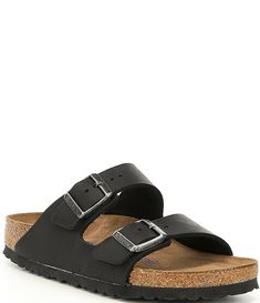 Birkenstock Women's Arizona Oiled Leather Soft Footbed Sandals | Dillard's Leather Slide Sandals With Textured Footbed, Leather Slip-on Footbed Sandals With Textured Footbed, Leather Slides With Textured Footbed And Round Toe, Leather Slides With Textured Footbed And Single Toe Strap, Leather Slides With Double Straps And Leather Footbed, Leather Double Strap Slides With Cushioned Footbed, Leather Slides With Double Strap And Cushioned Footbed, Oiled Leather Sandals With Cushioned Footbed And Round Toe, Double Strap Leather Sandals With Cushioned Footbed