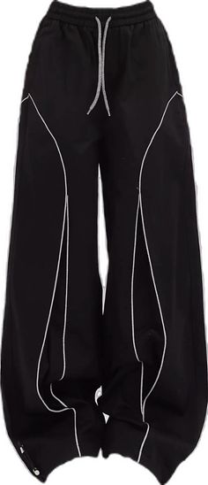 Sportswear Wide Leg Parachute Pants With Pockets, Sportswear Parachute Pants With Pockets, Wide-leg Sports Pants With Pockets, Sports Wide-leg Pants With Pockets, Cotton Parachute Pants With Pockets For Sports, Cotton Wide-leg Sports Pants, Athleisure Wide-leg Parachute Pants With Pockets, Sports Wide Leg Pants With Cargo Pockets, Sporty Parachute Trousers With Hip Pockets